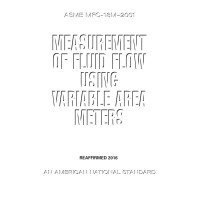 ASME MFC-18M-2001 (R2016)