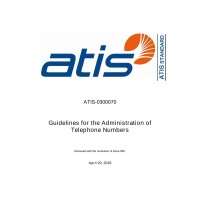 ATIS 0300070(2018-04)