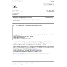 BS ISO/DIS 9000:2014