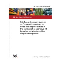 BS PD CEN ISO/TS 17427:2014