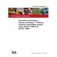 BS PD ISO/IEC TR 20004:2015