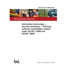 BS PD ISO/IEC TR 20004:2015