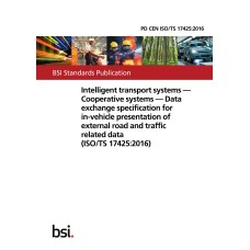 BS PD CEN ISO/TS 17425:2016