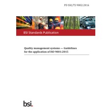 BS PD ISO/TS 9002:2016