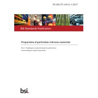 BS PD ISO/TS 14411-1:2017