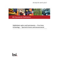 BS PD ISO/TR 18476:2017