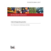 BS PD ISO/TR 10064-1:2017