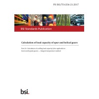 BS PD ISO/TS 6336-21:2017