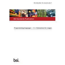 BS PD ISO/IEC TS 21425:2017