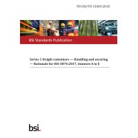 BS PD ISO/TR 15069:2018