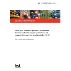 BS PD ISO/TS 15638-4:2020