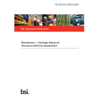 BS PD ISO/TR 23845:2020