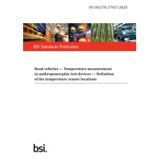 BS PD ISO/TR 27957:2020