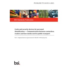 BS PD ISO/IEC TS 24192-1:2021