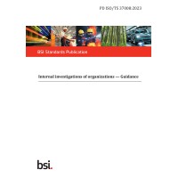 BS PD ISO/TS 37008:2023