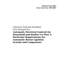 CSA ANSI Z21.20-2007/C22.2 NO. 199-2007 (R2012)