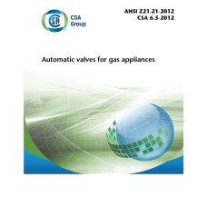 CSA ANSI Z21.21-2012/ CSA 6.5-2012