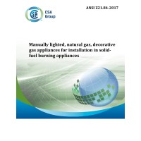 CSA ANSI Z21.84-2017 (R2021)