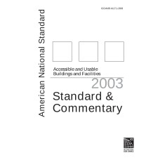 ICC A117.1-2003 and Commentary