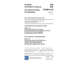 IEC 61000-4-16 Ed. 1.1 b:2002