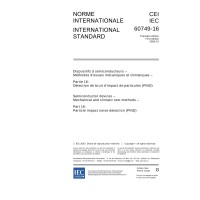 IEC 60749-16 Ed. 1.0 b:2003