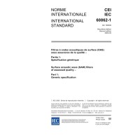 IEC 60862-1 Ed. 2.0 b:2003