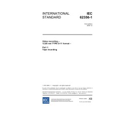 IEC 62356-1 Ed. 1.0 en:2003