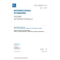 IEC 60300-3-14 Ed. 1.0 b:2004