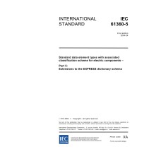 IEC 61360-5 Ed. 1.0 en:2004