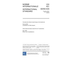 IEC 60050-826 Ed. 2.0 b:2004