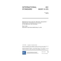 IEC 60297-3-101 Ed. 1.0 en:2004