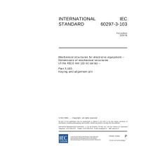 IEC 60297-3-103 Ed. 1.0 en:2004