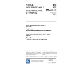 IEC 60745-2-19 Ed. 1.0 b:2005