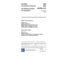 IEC 60794-2-31 Ed. 1.0 b:2005