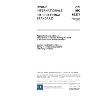 IEC 62274 Ed. 1.0 b:2005