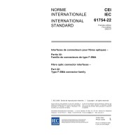 IEC 61754-22 Ed. 1.0 b:2005