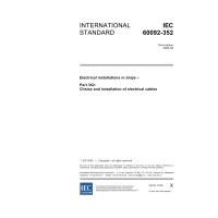 IEC 60092-352 Ed. 3.0 en:2005