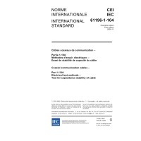 IEC 61196-1-104 Ed. 1.0 b:2005