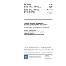 IEC 61225 Ed. 2.0 b:2005