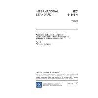 IEC 61606-4 Ed. 1.0 en:2005