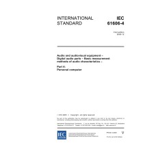 IEC 61606-4 Ed. 1.0 en:2005