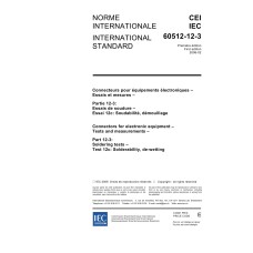 IEC 60512-12-3 Ed. 1.0 b:2006