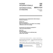 IEC 60512-12-4 Ed. 1.0 b:2006