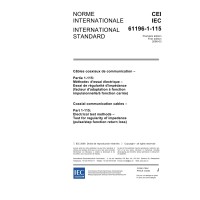 IEC 61196-1-115 Ed. 1.0 b:2006