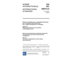 IEC 60670-23 Ed. 1.0 b:2006