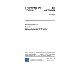 IEC 60068-2-54 Ed. 2.0 en:2006