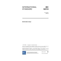 IEC 62314 Ed. 1.0 en:2006