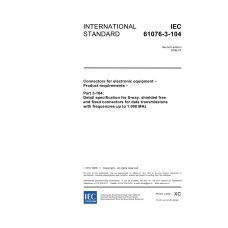 IEC 61076-3-104 Ed. 2.0 en:2006