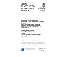 IEC 60730-2-4 Ed. 2.0 b:2006