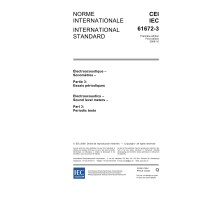 IEC 61672-3 Ed. 1.0 b:2006